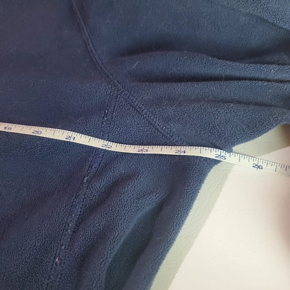 Men's navy fleece sweater xl - Picture 4 of 8